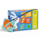 Djeco Ki mit eszik? (Puzzle duo) párosító puzzle doboza