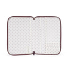 Kinyitott egészségügyi kiskönyv borító a kisbaba fontos dokumentumainak -  Cherry (Csíkos)