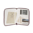 Egészségügyi kiskönyv borító a kisbaba iratainak és orvosi dokumentumainak  -  Cherry (Csíkos)