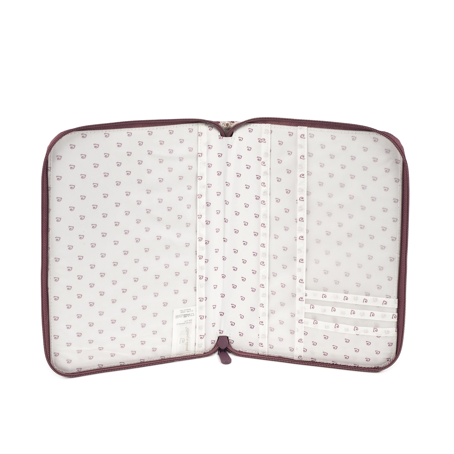 Egészségügyi kiskönyv borító átlátható zsebekkel, jól pakolható rekeszekkel kismamáknak, és anyukáknak egyaránt virágos mintával