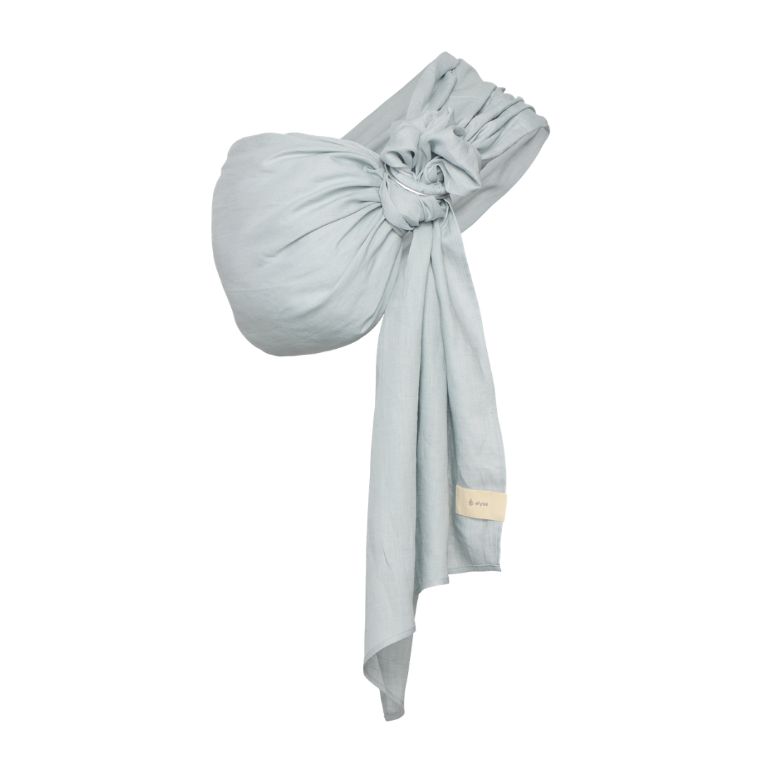 Elysé Karikás kendő Misty Blue színben