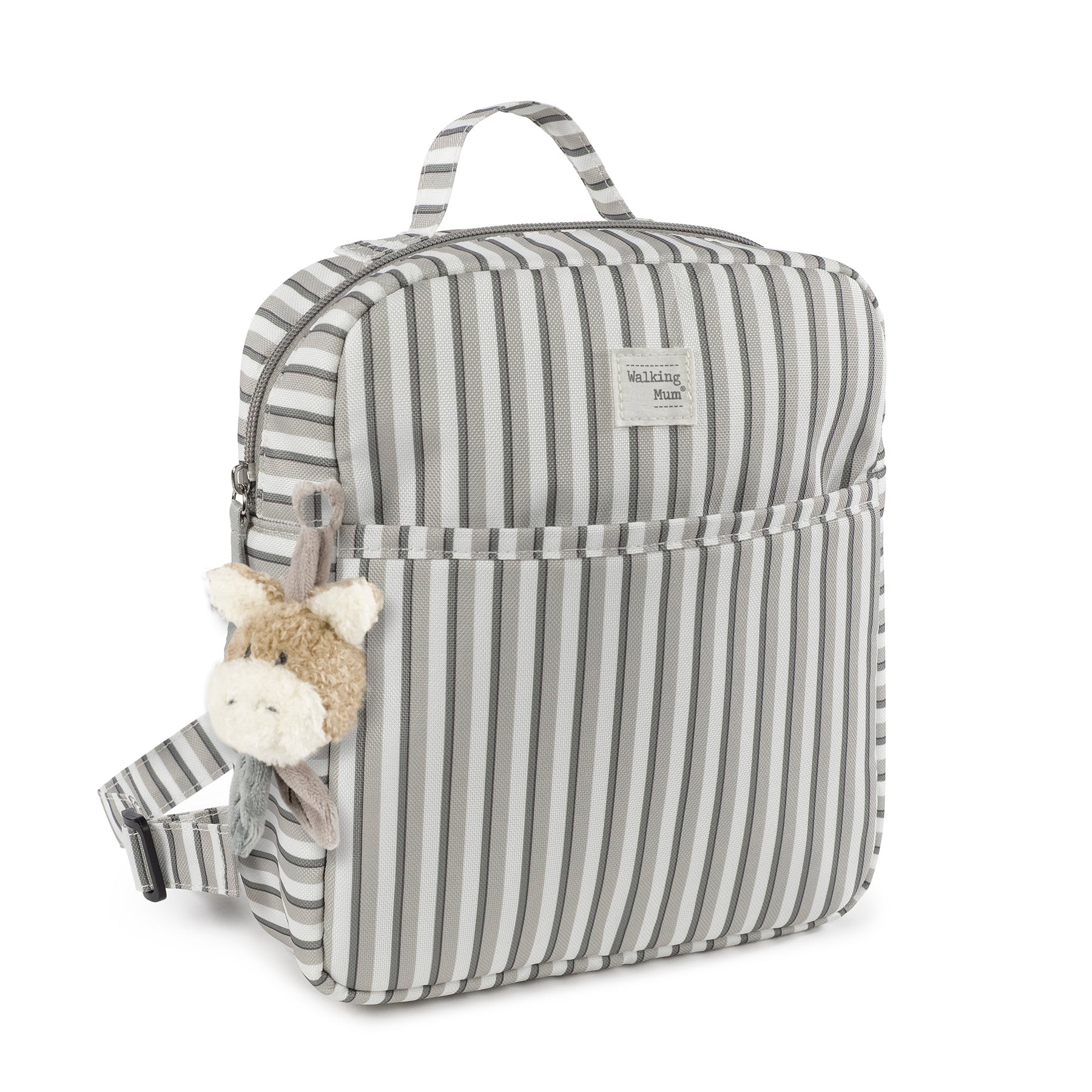 Walking Mum gyerek hátizsák - Botton csíkos mintával