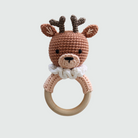 Horgolt rágóka csörgővel - Barka gida