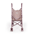 Pasito a Pasito Cherry virágmintás összecsukható játék babakocsi előlnézetből