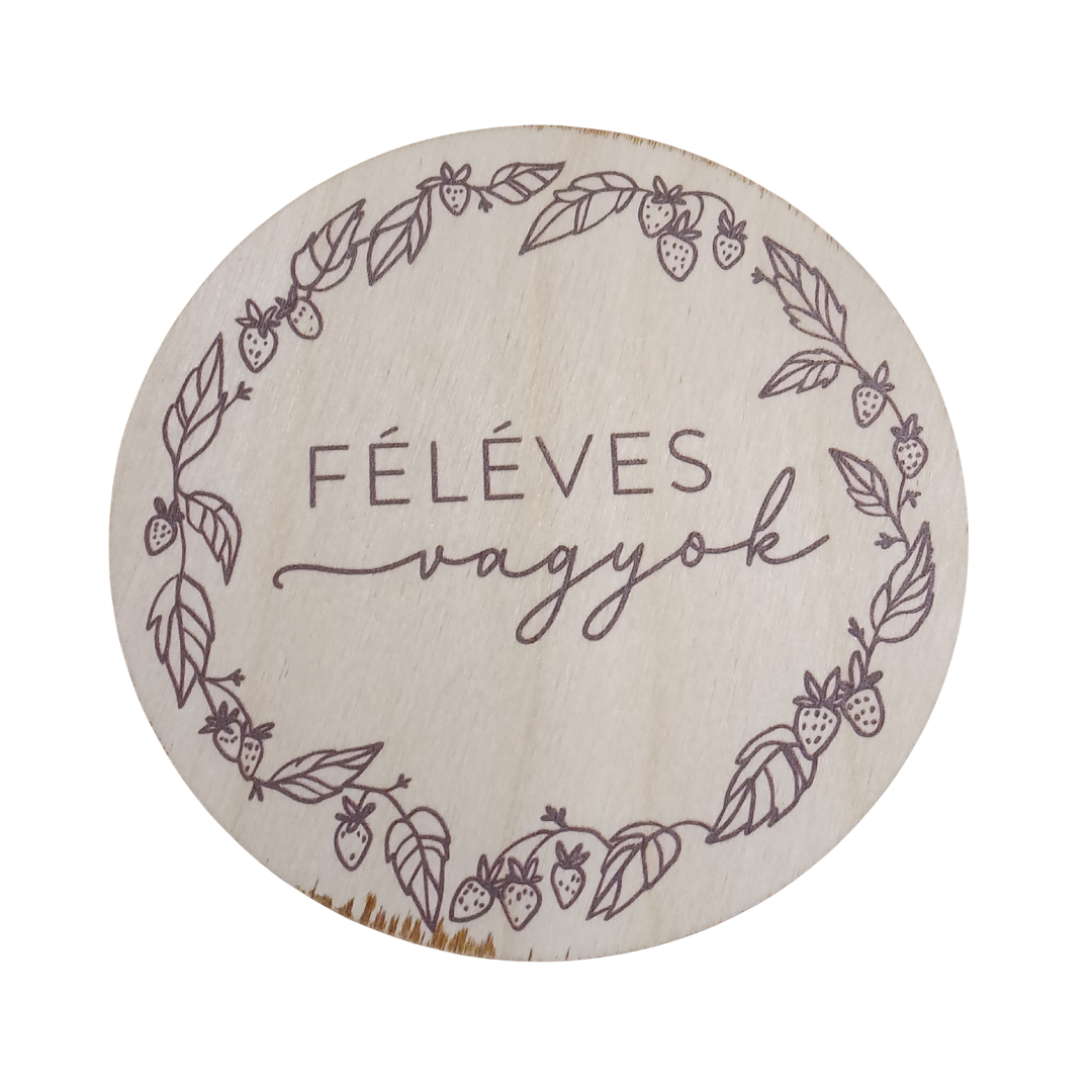 Outlet: Babafotózási kellék - Féléves vagyok - 5 hónapos vagyok
