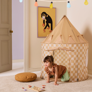 Kid's Concept - Star - Játszósátor (sárga kockás)