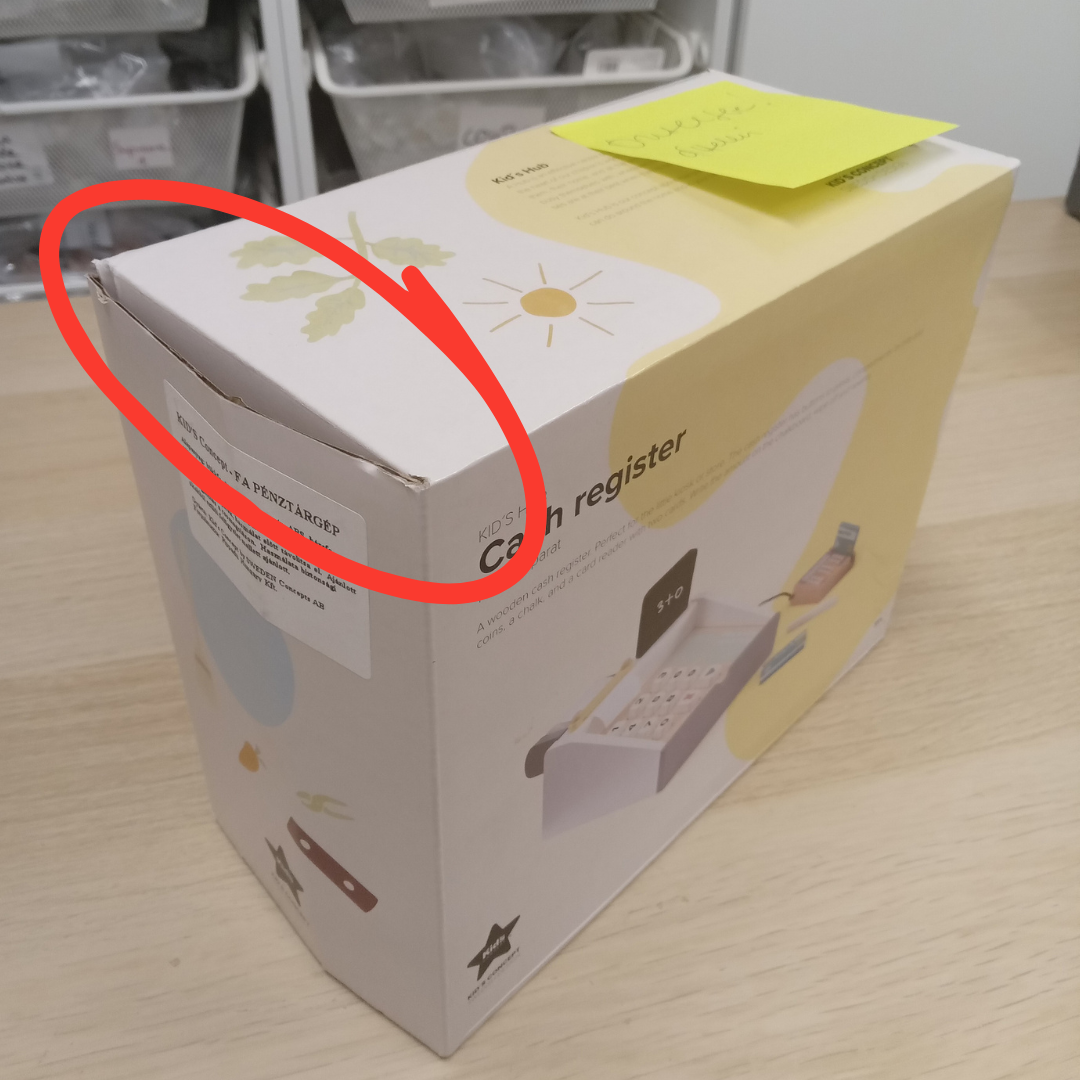 Outlet: Kid's Concept pénztárgép