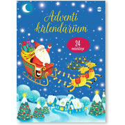 Adventi kalendárium – 24 mesekönyv, kék borító (Lampion Könyvek)