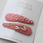 Lanika Atelier hajcsat - virág/pöttyös