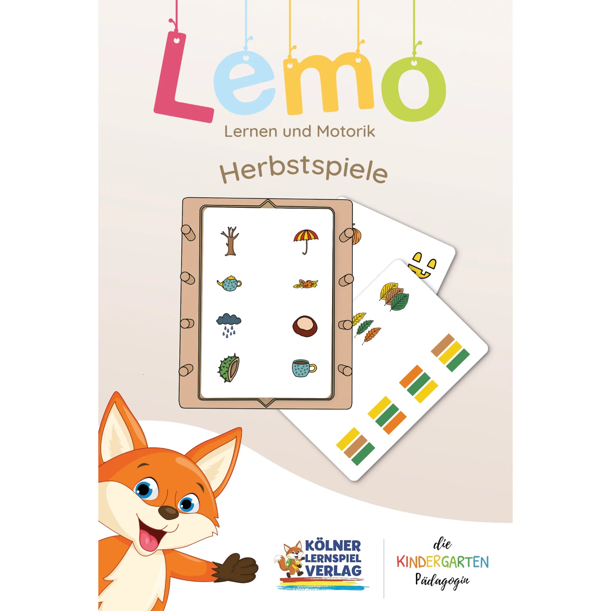 Lemo kártyacsomag Őszi feladatok - 4 éves kortól – Pippadu