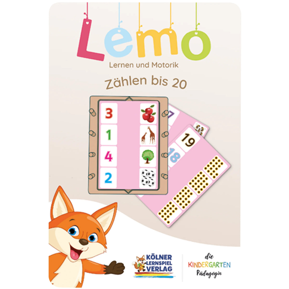 Lemo kártyacsomag Számoljunk! – a csomag borítója