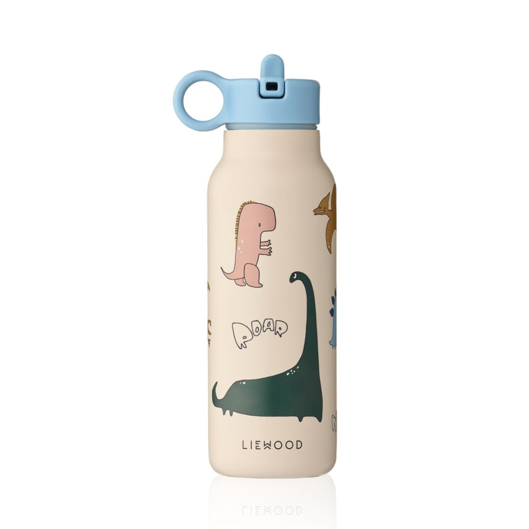 Liewood Falk kicsi gyerek kulacs (350 ml) - dinóbanda