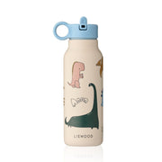 Liewood Falk kicsi gyerek kulacs (350 ml) - dinóbanda