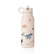 Liewood Falk kicsi gyerek kulacs (350 ml) - tengeri állatkák