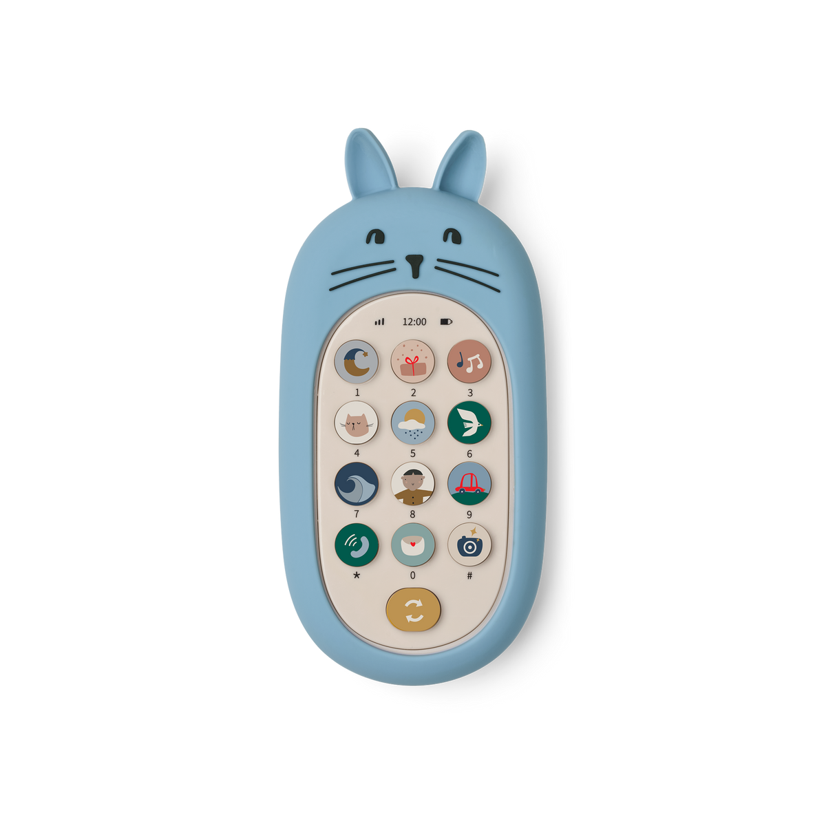 Liewood Fidi nyuszis játék mobiltelefon - kék