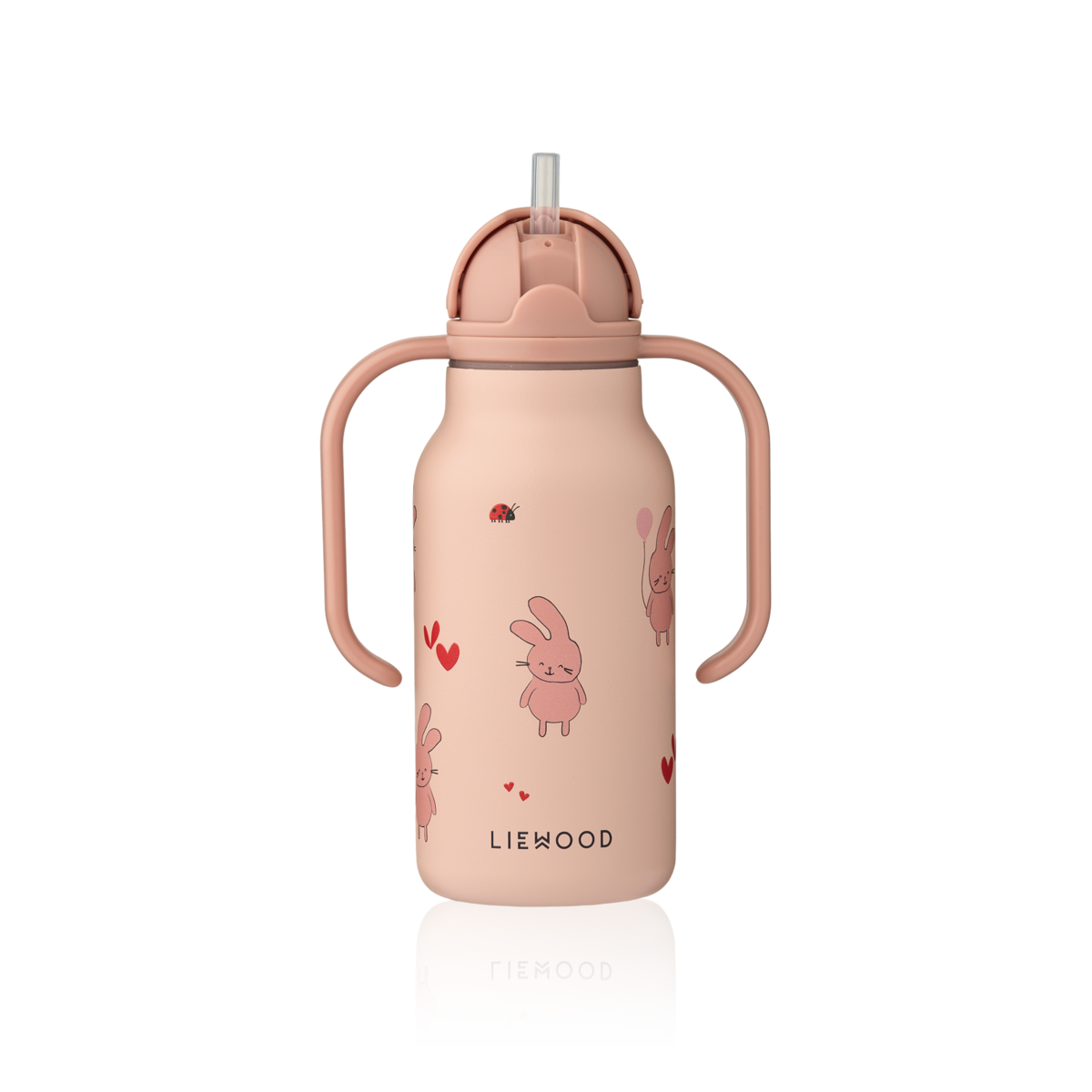 Liewood Kimmie gyerek szívószálas kulacs (250 ml) - vadóc