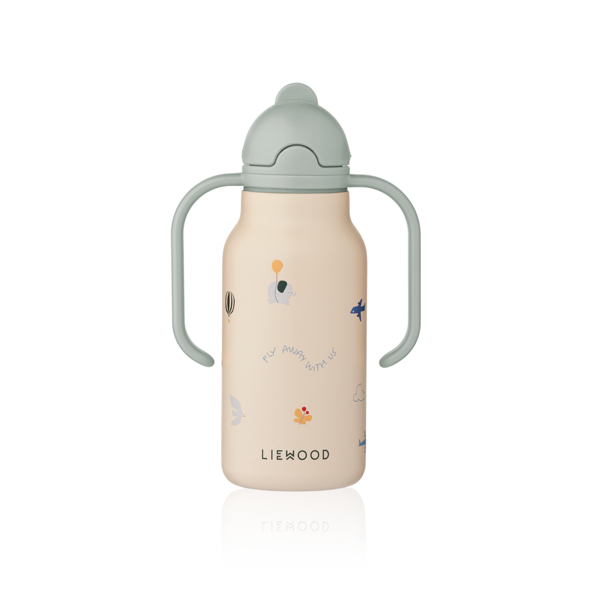 Liewood Kimmie gyerek szívószálas kulacs (250 ml) - repülni jó