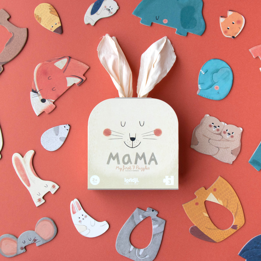 londji - Puzzle - Mama ölelő karjaiban