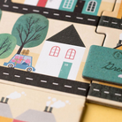 Londji A postás megfigyelő társasjáték kézbesítési kártyákkal