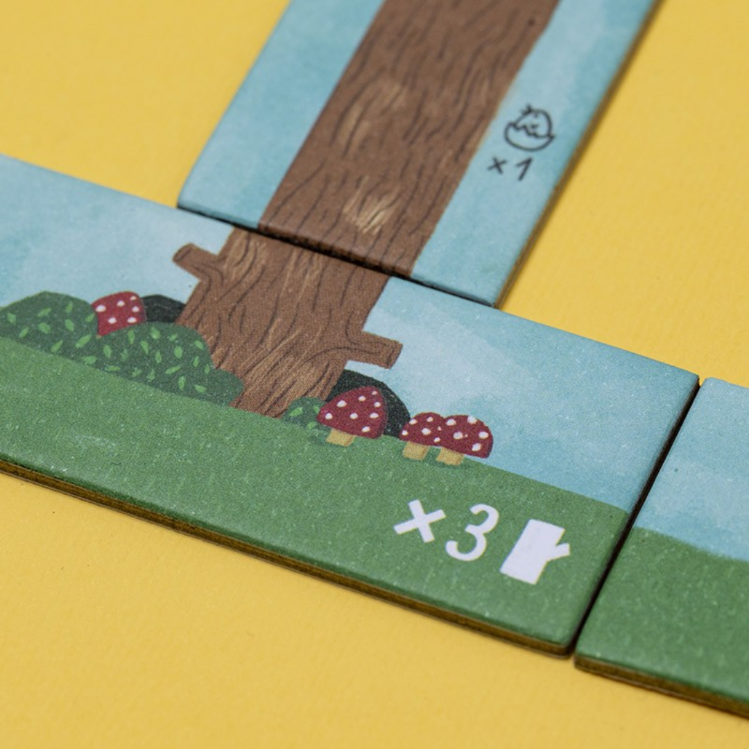 Pontozó játékelemek a Londji Csip, csip stratégiai mini társasjátékból