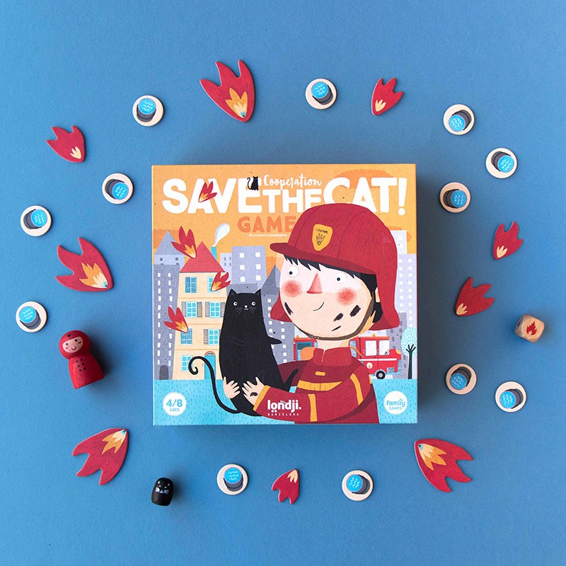 Londji társasjáték - Mentsd meg a cicát!