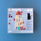 Londji társasjáték - Mentsd meg a cicát! a doboz hátulja közelről