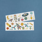 Londji Űrverseny gyerek tetoválás ívek űrhajós és bolygó mintákkal