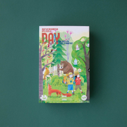 londji Kétoldalú puzzle játék gyerekeknek - remek ajándékötlet 3 éves kortól - Pippadu