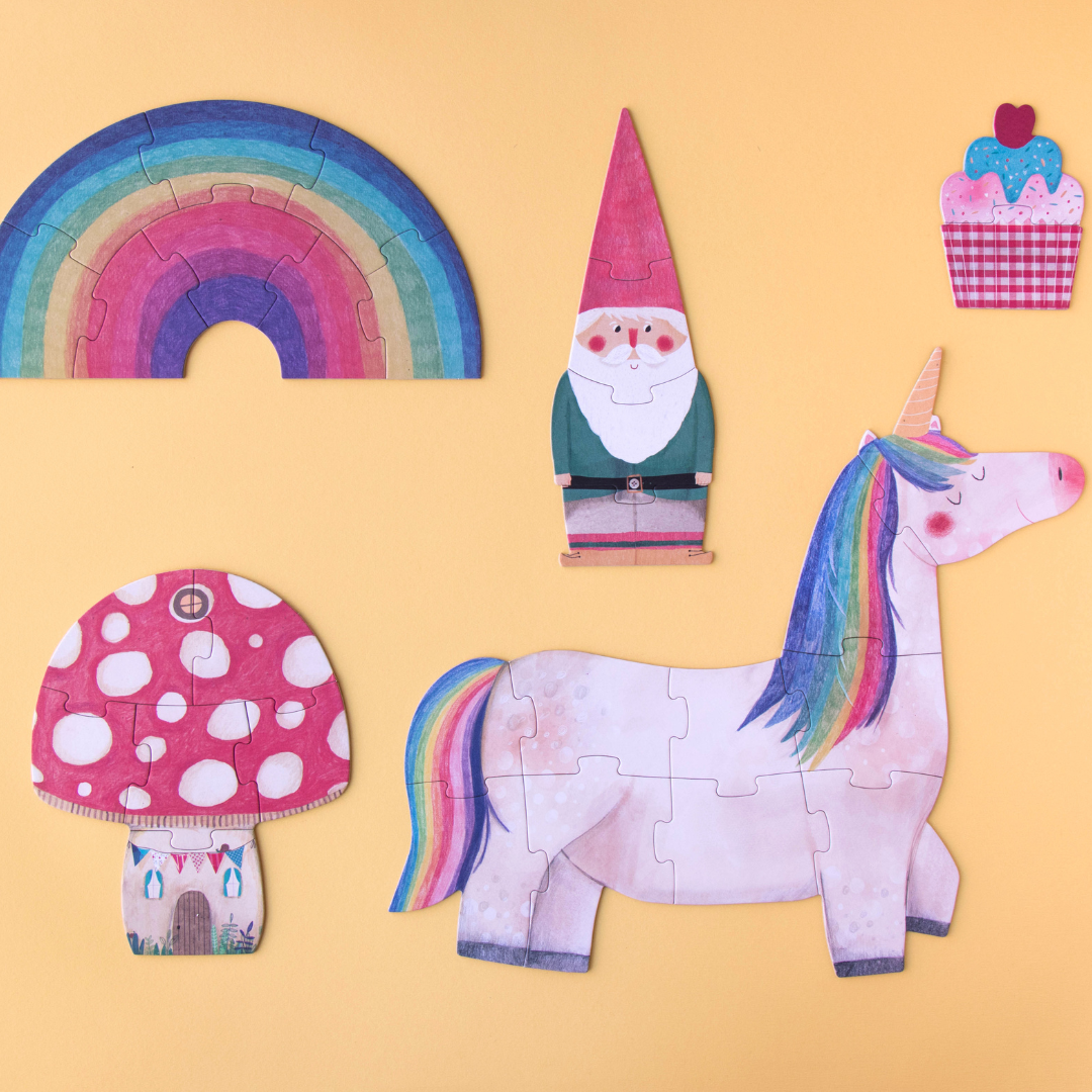 londji szülinapos puzzle egyszarvúval Pippadu