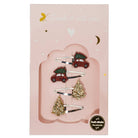 Luciole et Petit Pois ajándékdoboz hajcsatokkal - Karácsonyi utazás