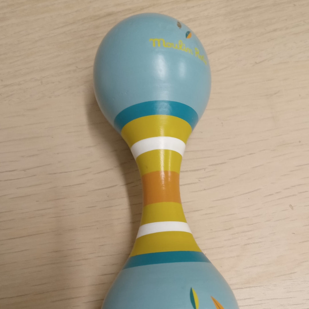 Outlet: Moulin Roty dupla maracas játékhangszer - Olga utazása