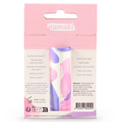 Namaki gyerek ajakbalzsam málna csomagolása hátulról, összetevőkkel