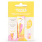 Namaki gyerek ajakbalzsam vanília csomagolása elölről, COSMOS Organic tanúsítvánnyal
