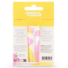 Namaki gyerek ajakbalzsam vanília csomagolása hátulról, összetevőkkel