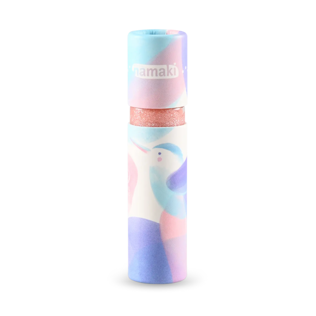 Namaki csillogó gyerek szájfény zárt állapotban, COSMOS Organic minősítéssel