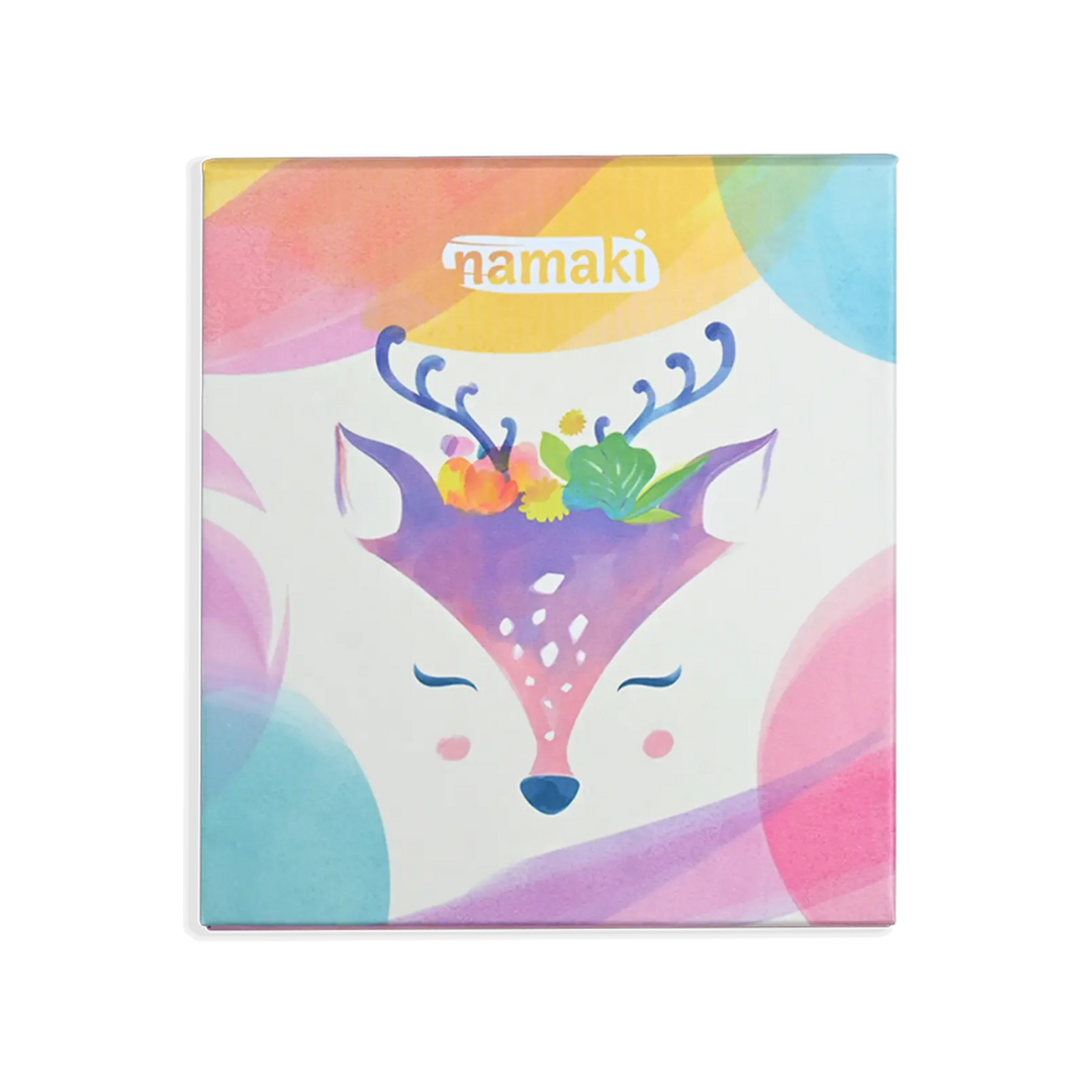 Namaki gyerek szemhéjpúder paletta Őzike csukott állapotban