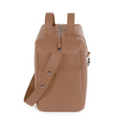 Prémium karamell Icon M pelenkázó táska profilja oldalról