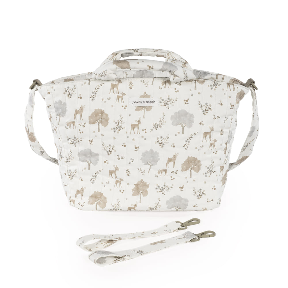 Pelenkázó táska - Nara szarvas és fa mintával