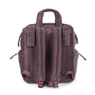 Pelenkázó hátizsák - Cherry (Bársony)