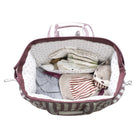 Nagy kapacitású pelenkázó hátizsák csíkos mintával - Pasito a Pasito