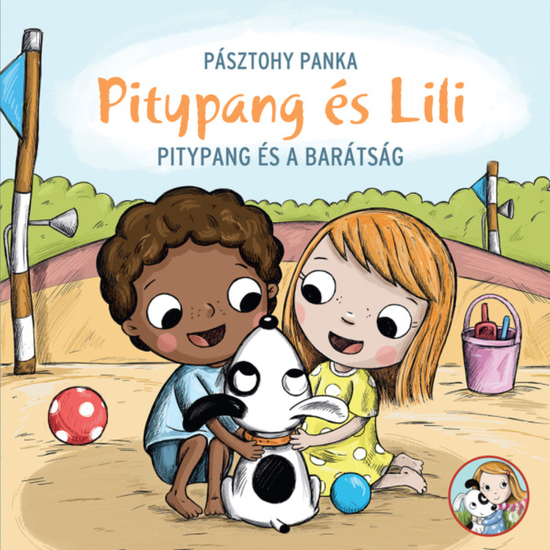 Pitypang és Lili kutyás mesekönyv borítója – Pitypang és a barátság