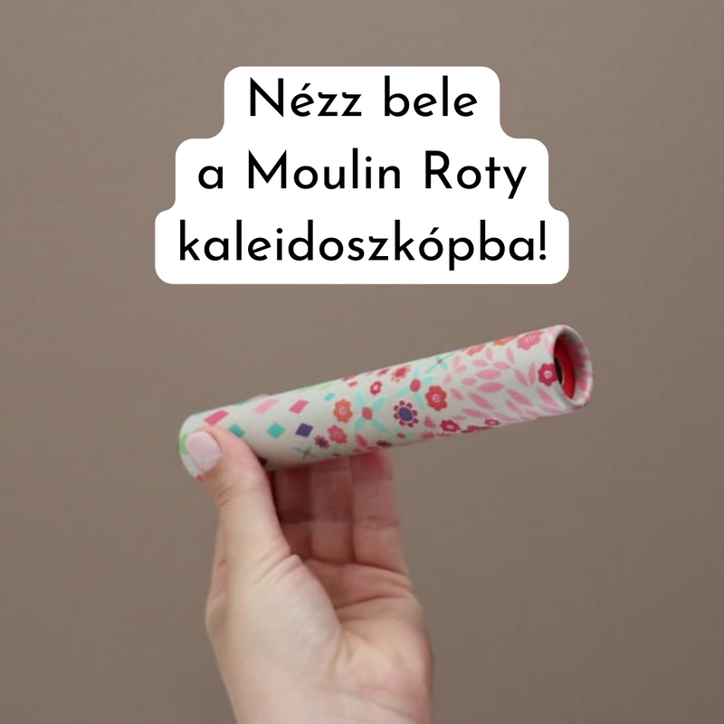 Moulin Roty kaleidoszkóp (virágos) - Apró csodák