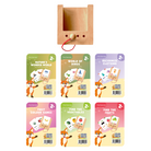 Puncho fa tanulódoboz + 6 kártyacsomag - 2 éves kortól