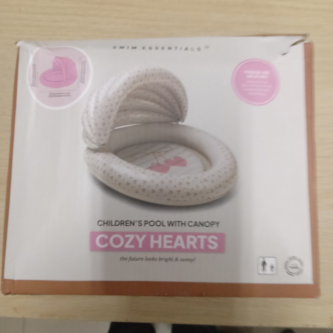 Outlet: Swim Essentials baba pancsoló napvédővel - szívek