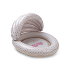 Swim Essentials szívecskés baba pancsoló beépített napvédő tetővel.