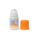 Nyitott Swim Essentials roll-on naptej, ami egyszerű és maszatmentes felvitelt tesz lehetővé.