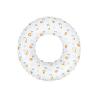 Swim Essentials dzsungel mintás fehér gyerek úszógumi 55 cm-es méretben, oroszlán és zsiráf mintával.