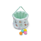 Swim Essentials kiegészítő szett: menta színű felfújható vödör és színes kislabdák.