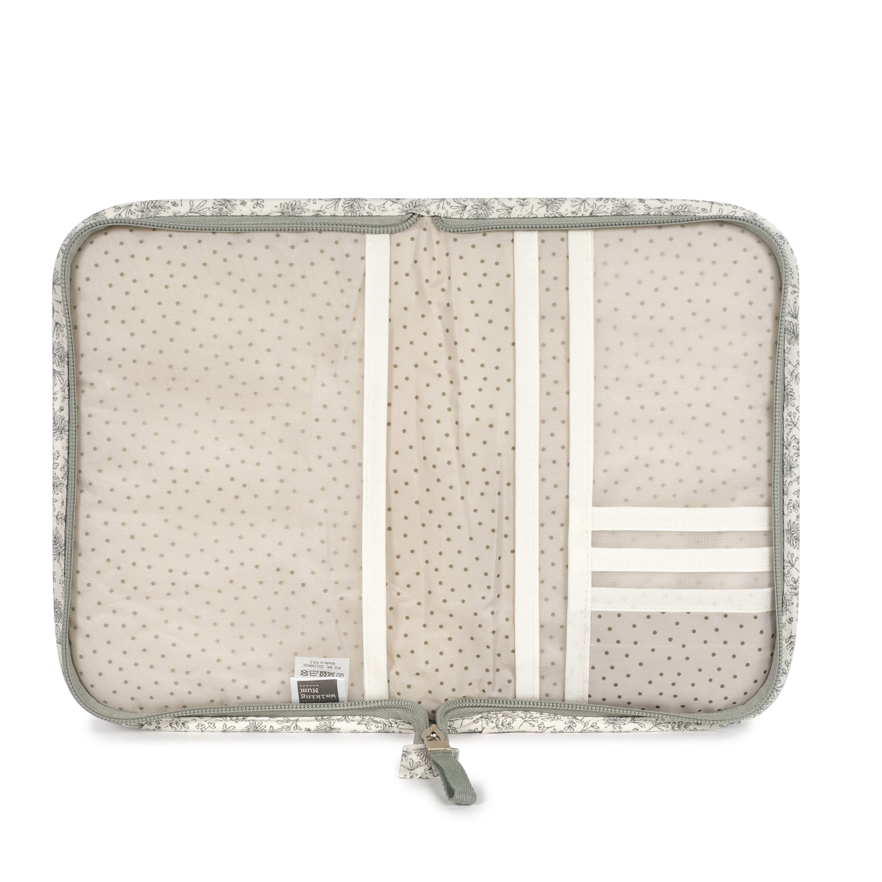 Walking Mum Gala menta egészségügyi kiskönyv borító belső rendszerező zsebei