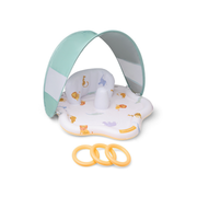 Swim Essentials vadon mintás napvédős strand játszószőnyeg és vízpermetező kismedence
